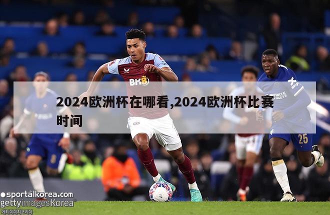 2024欧洲杯在哪看,2024欧洲杯比赛时间