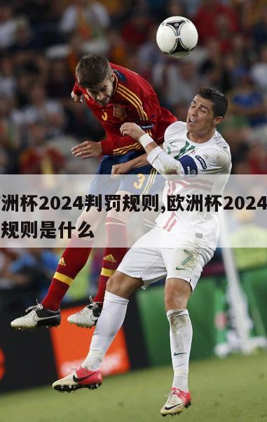 欧洲杯2024判罚规则,欧洲杯2024判罚规则是什么