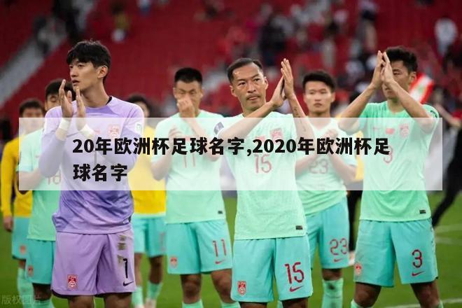 20年欧洲杯足球名字,2020年欧洲杯足球名字