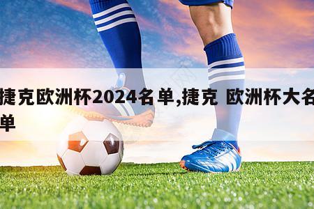 捷克欧洲杯2024名单,捷克 欧洲杯大名单